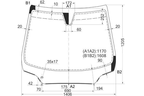 PEUGEOT 308 / 408 (2010-2022) 2008-2013 LEMSON 6554AGNV